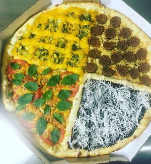 Vegan at Donna Luce Pizzaria in Santa Maria