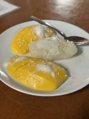 Mango and sticky rice  at Aloy Dee Thai Cuisine in Eustis