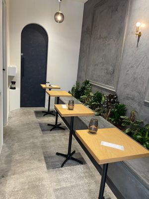 Inside decor  at VeganCafe Sister in Osaka