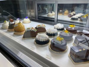 Cakes!!! at VeganCafe Sister in Osaka