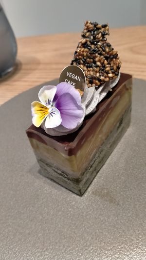 World's best cake? at VeganCafe Sister in Osaka