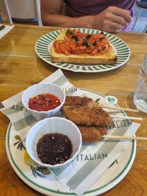 Starter at ASK Italian in Shrewsbury