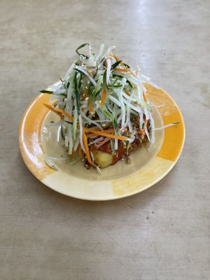 Tofu goreng (must try) at Guilin Vegetarian 桂林素 in East Singapore