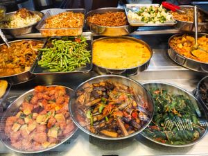 Dishes available at Guilin Vegetarian 桂林素 in East Singapore