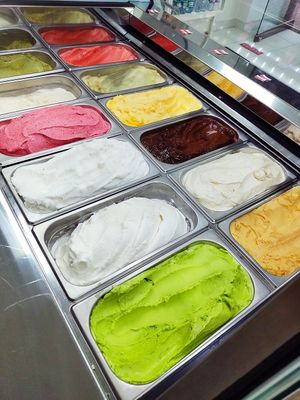 many flavours at Nevarte in Bogota