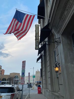 front of building  at Seasons' Noodles in Rochester