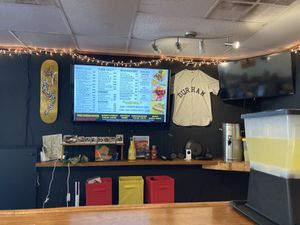 At the counter   at Pure Soul in Durham