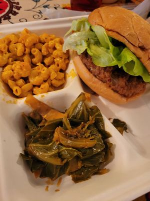 Hot Hunty Chkn Sandwich Plate at Pure Soul in Durham