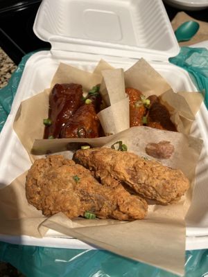 DRUMSTIX PLATE (All Three Flavors)  at Pure Soul in Durham