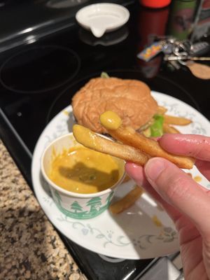 Cheese Fries  at Pure Soul in Durham