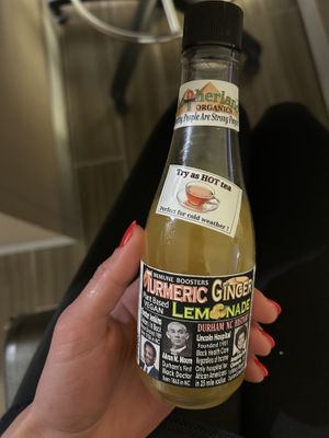 Og ginger lemonade   at Pure Soul in Durham