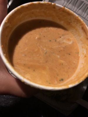 Raw zucchini garden pasta 🍝   at Caravan of Dreams in New York City