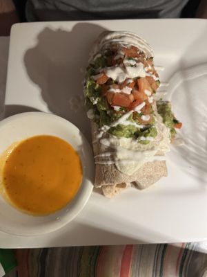 Burrito  at Caravan of Dreams in New York City