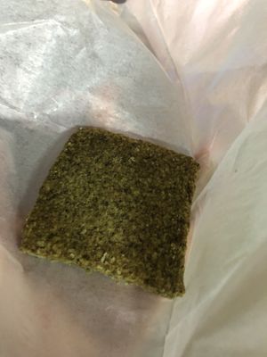 Raw avocado and Coconut soup - served with home made raw coconut bread   at Caravan of Dreams in New York City