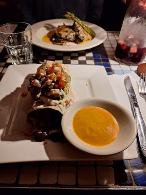 Caravan burrito at Caravan of Dreams in New York City