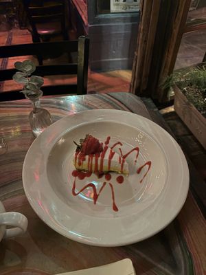 Coconut and mango pie   at Caravan of Dreams in New York City