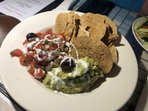 Raw nachos  at Caravan of Dreams in New York City