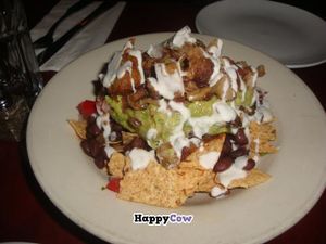 seitan nachos at Caravan of Dreams in New York City