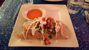 The Caravan of Dreams Burrito at Caravan of Dreams in New York City