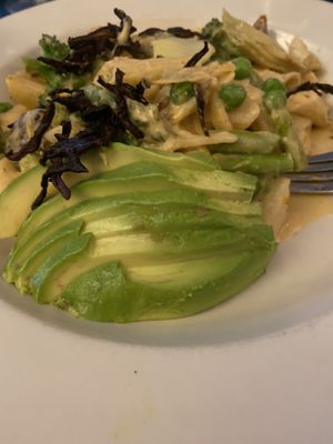 Gluten Free Pasta delicious  at Caravan of Dreams in New York City