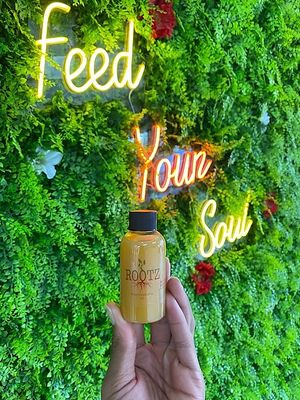 Ginger Shot at Rootz Soul Cafe in North Lauderdale