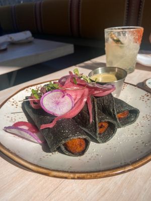 Taquitos de Camote  at Chulita in Venice