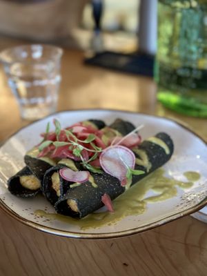 Taquitos de Camote   at Chulita in Venice