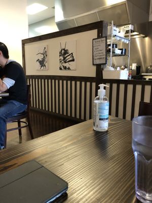 Interior towards back  at Ramen Zero in Las Vegas