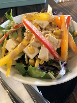Tofu salad at Ramen Zero in Las Vegas