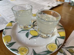 Free lemonade shot when you sit  #Veganuary at ASK Italian in South West London