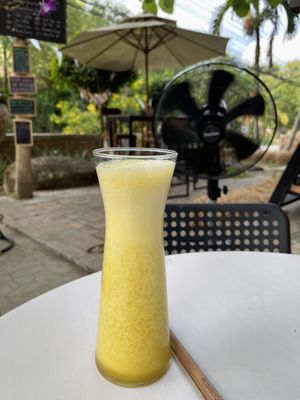 Fresh pineapple juice, no ice or water  at GoFresh in Phuket