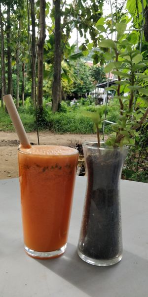 Mixed fresh juice at GoFresh in Phuket