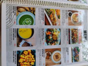 Menu at GoFresh in Phuket
