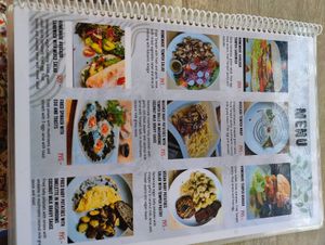 Menu at GoFresh in Phuket