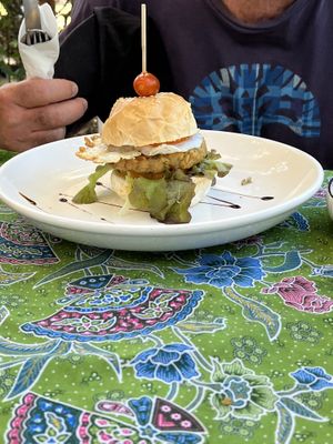 Burger  #Veganuary at GoFresh in Phuket