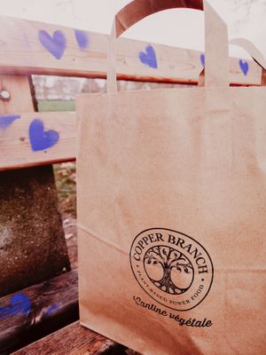 take away at Copper Branch in Annecy