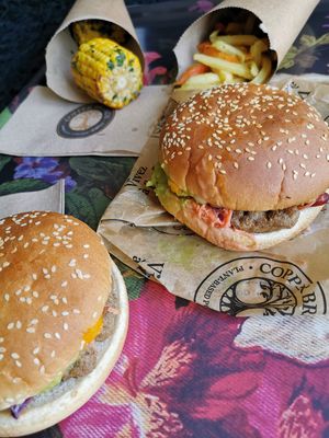 Burgers at Copper Branch in Annecy
