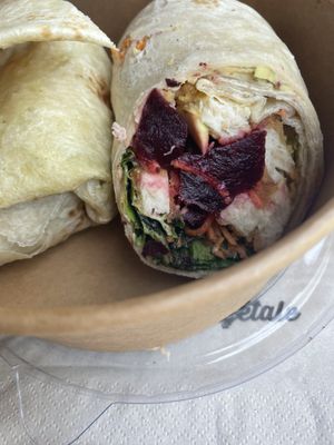 Crispy chickhun wrap   at Copper Branch in Annecy