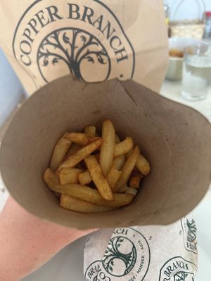 Fries  at Copper Branch in Annecy
