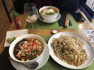 I was really looking for pho but didn’t find it. However, the food was good. at TAM COC in Madrid