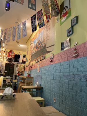 Nice decorated   at Tasty Bowl in Madrid