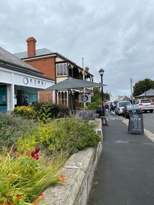 Tucked away in historic Battery Point Hobart at Kombi Cafe & Smoothie Bar in Battery Point