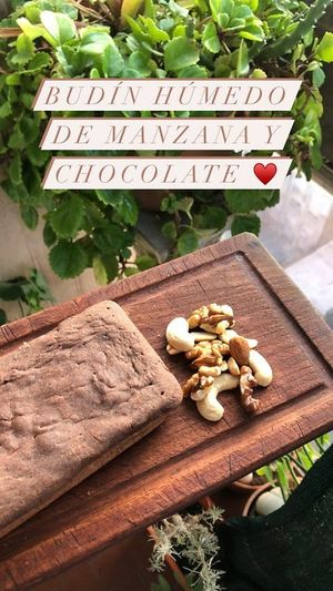 Budín de manzana y chocolate at Mi Cumple Vegano in Rosario