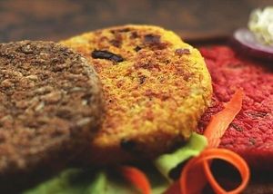 Medallones vegetales at Hakuna Batata  in Rosario