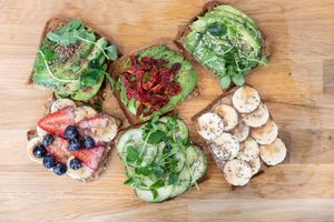 Gluten Free Toast Bar  at Northwest Raw Juice & Eats in Albany