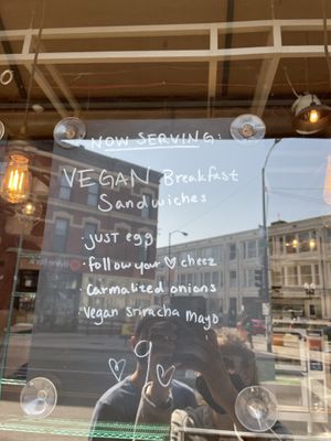 Vegan breakfast menu at Paulie Gee's - Wicker Park in Chicago