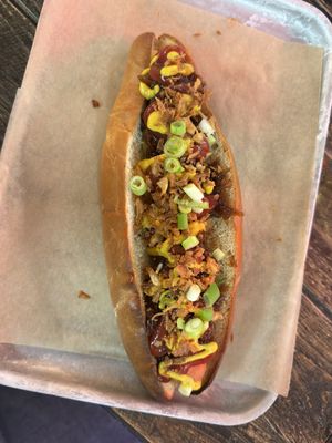 Vegan dog   at EDI - BrewDog in Edinburgh