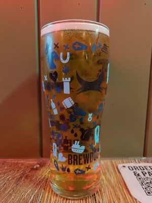 Wingman beer at EDI - BrewDog in Edinburgh