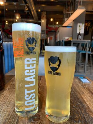 Non alcoholic beers  at BrewDog in Peterhead