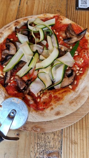 Vegan Hero pizza at BrewDog in Perth